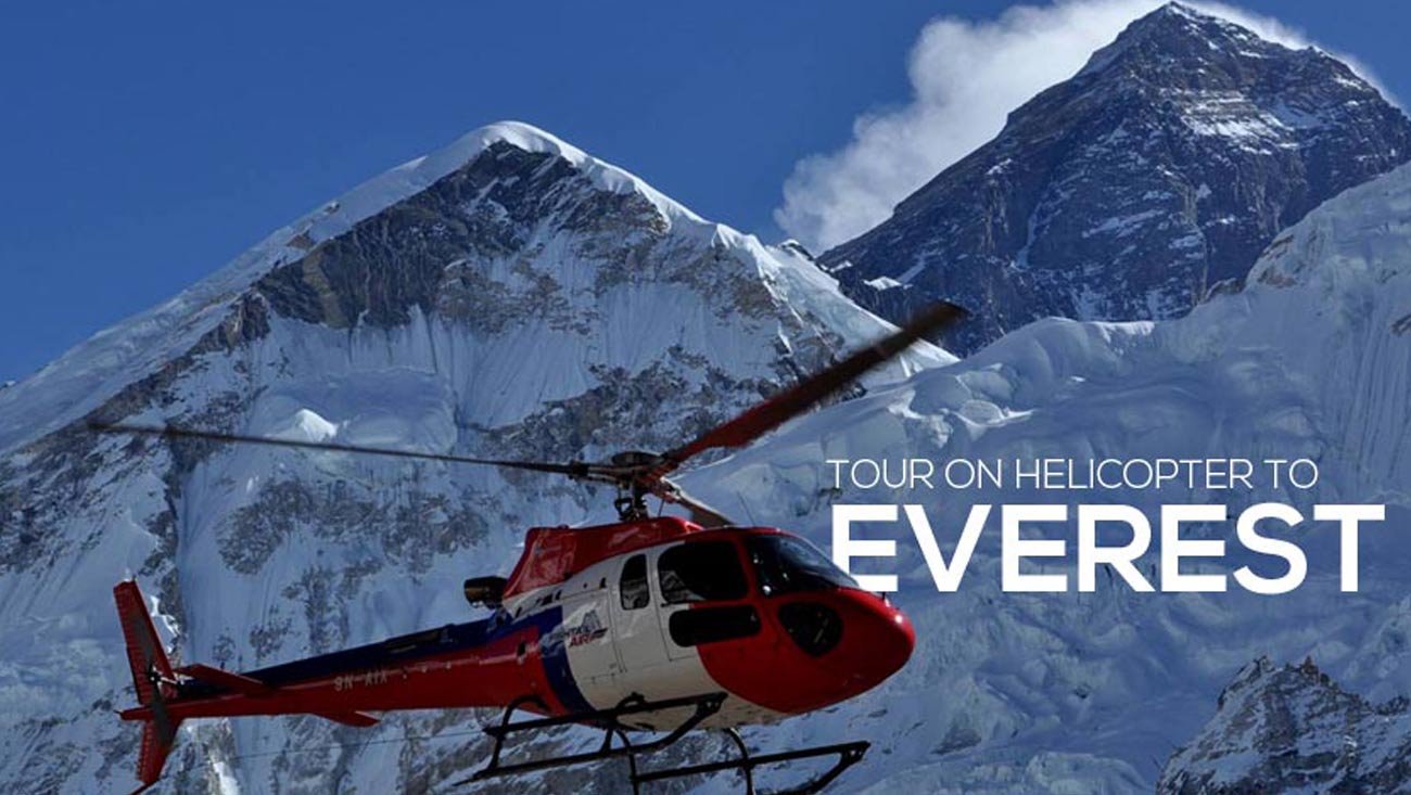 Everest tour on Helicopter